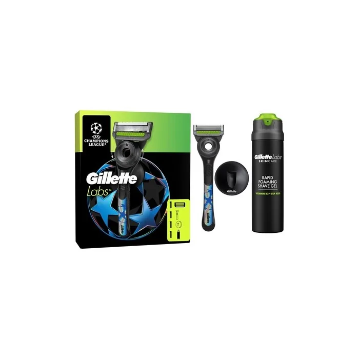 Gillette Labs Gift Set Razor with 1 Blade and Shower Pendant