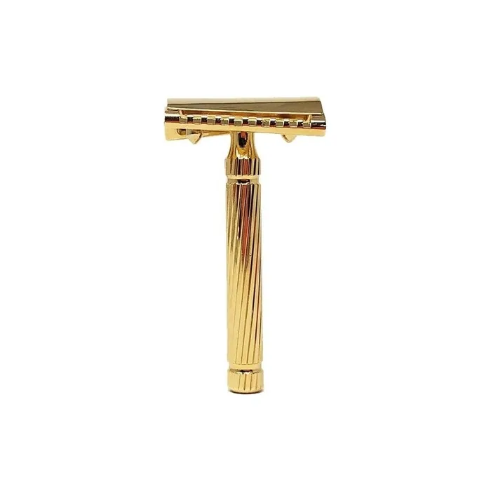 FaTip The Little Golden Trouble Gold Safety Razor