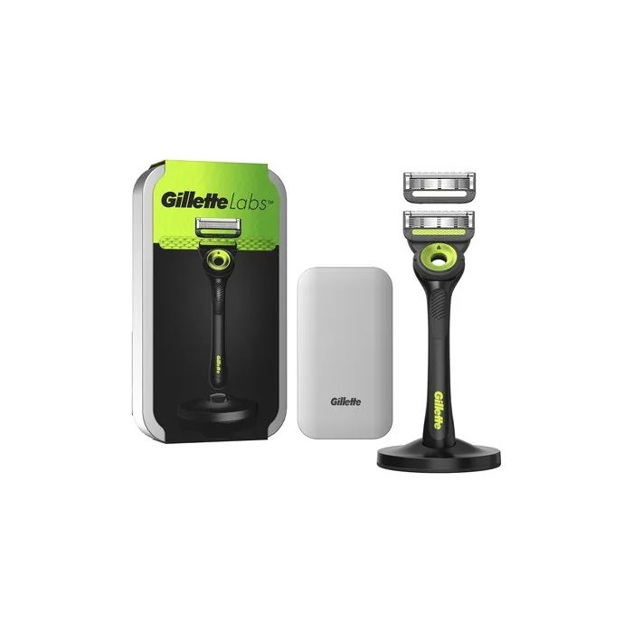 Gillette Labs Razor With 1 Unit And 2 Refills Travel Set