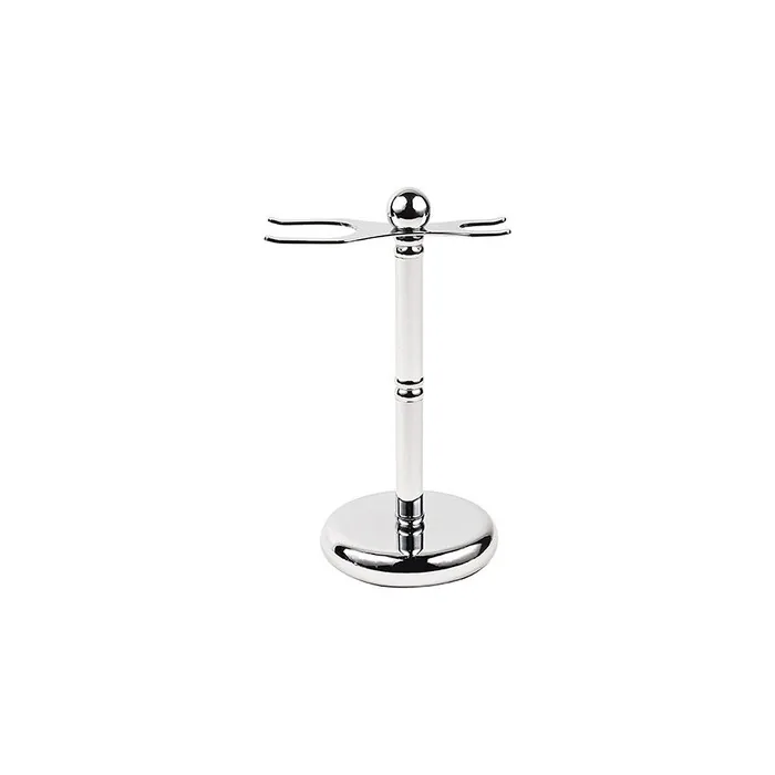 Parker Chrome Stand for Safety Razor and Shaving Brush
