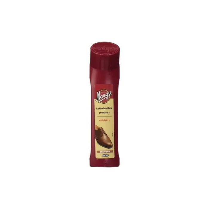 Marga Self-Cleaning Rapid Brown Shoe Polish 75ml