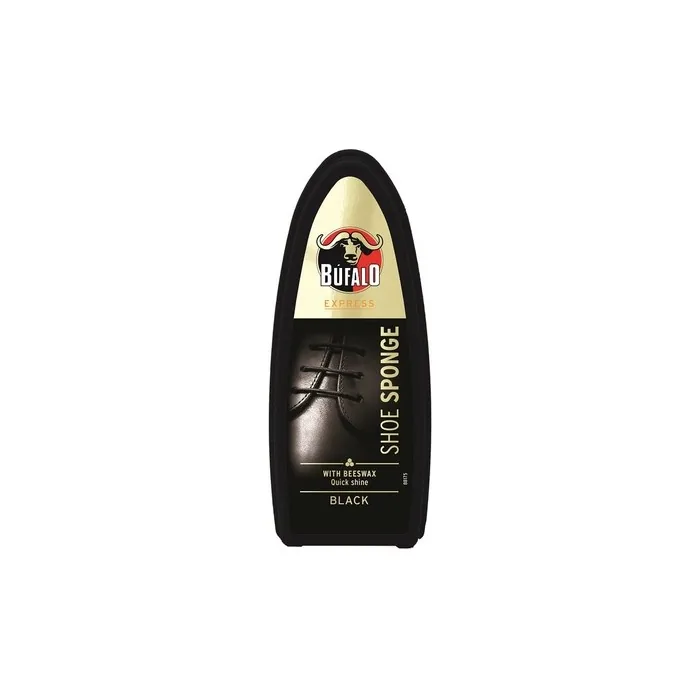 Werner & Mertz Bufalo Shoe Sponge Black 6