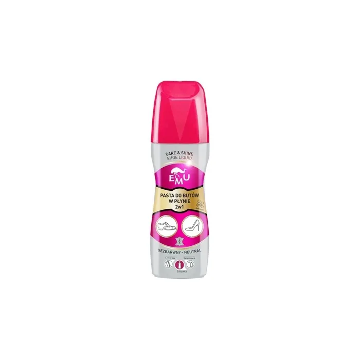 Vaco Emu 2in1 Shoe Polish Liquid Colorless 75ml