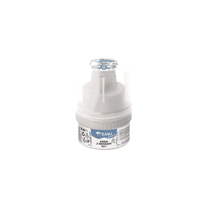 Vaco Emu Sport Line Cream With Wax For Shoes 3 In 1 White 50 Ml