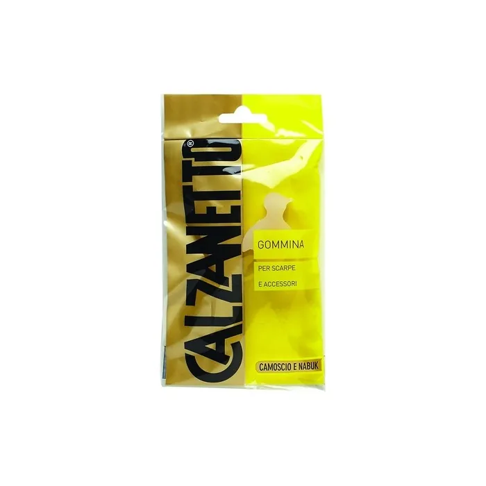 Calzanetto, Rubber For Suede And Nubuck Shoes To Eliminate Stains