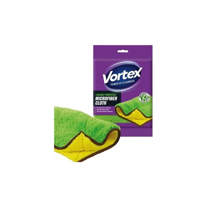 BIOSFERA Vortex Microfibre Cloth Shaggy Monster 30 x 20 cm