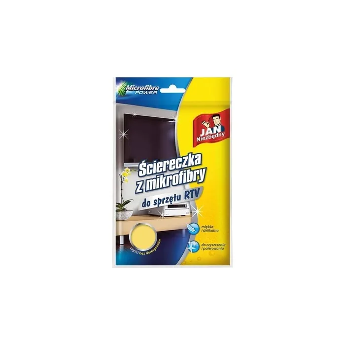 JAN Niezbędny Microfiber Cloth for Electronics - Super Soft and Absorbent