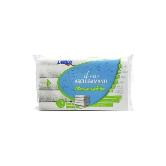Montrasio Disposable Towel 68x38 - Pack of 16