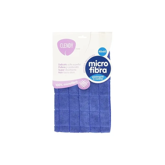Clendy - Microfiber Cloth, Floors And Kitchen, Pack Of 1