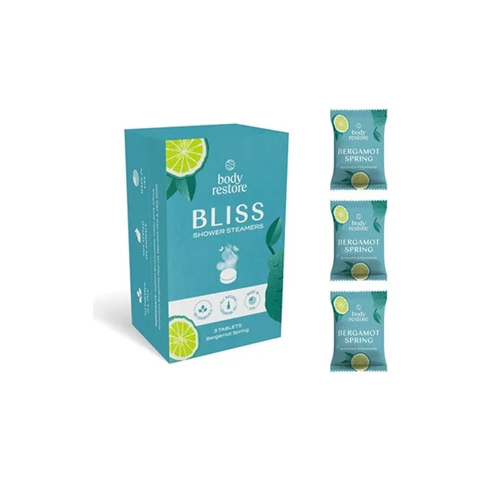 Body Restore Spring Shower Steamers Set Bergamot
