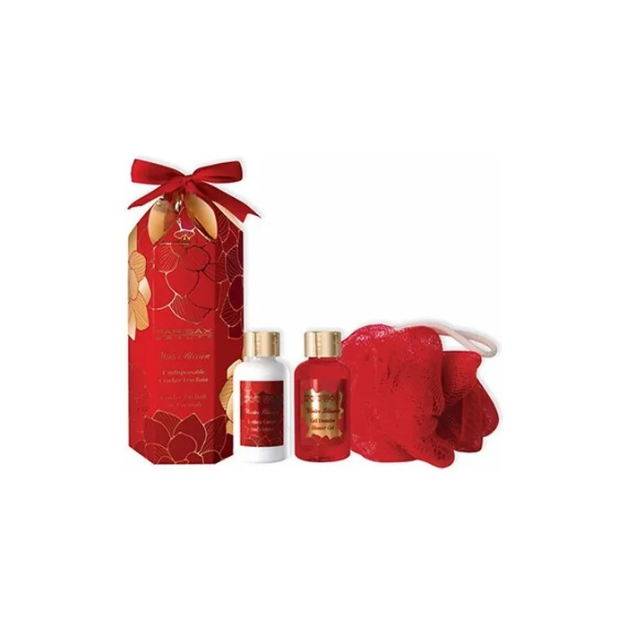 Parisax Winter Blossom Cracker Trio Bath Set