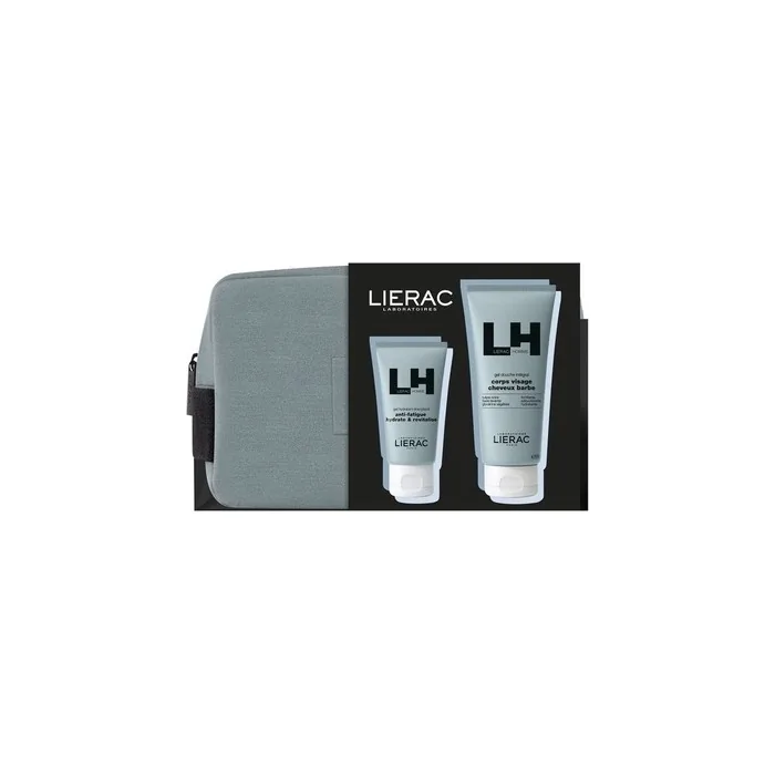 Lierac Coffret Homme Energizing Hydrating Gel 50ml And Integral Shower Gel 200ml Gift Set