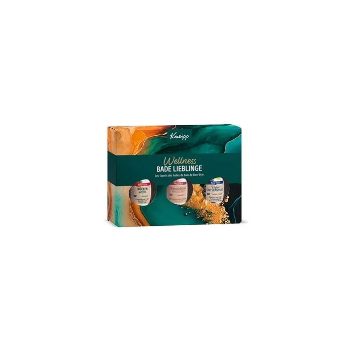 Kneipp Bath Oil Wellness Set Gift Set Of Bath Oils 3 X 20 Ml