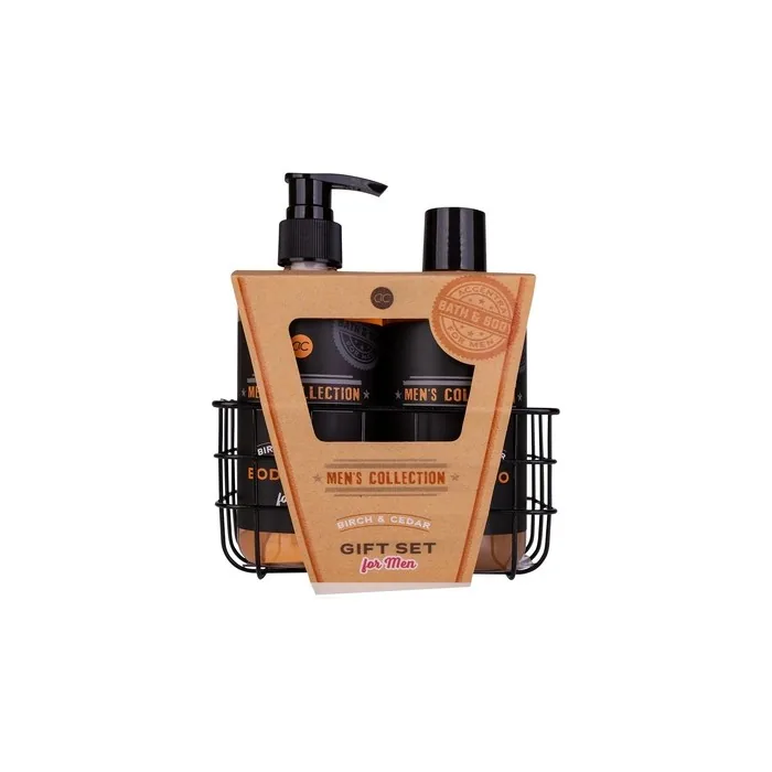 Accentra Gift Set Men's Collection In Wire Basket With 300ml Body Wash