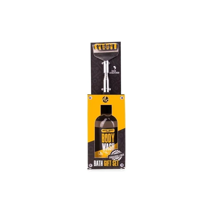 Accentra Shower Gel and Back Scrubber Bath and Body Toolkit