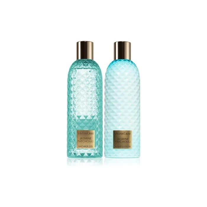 Jasmine Patchouli Shower Gel Body Lotion Set Kosmetick Sada Pe O Tlo