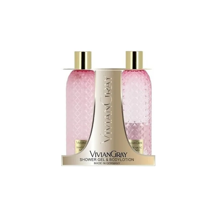 Vivian Gray Cosmetic Set White Musc Pineapple Shower Gel And Body Lotion