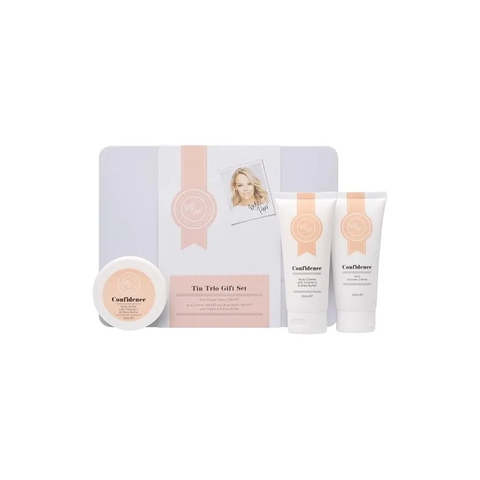 Katie Piper Tin Trio Gift Set 100ml Shower Cream, 100ml Body Cream