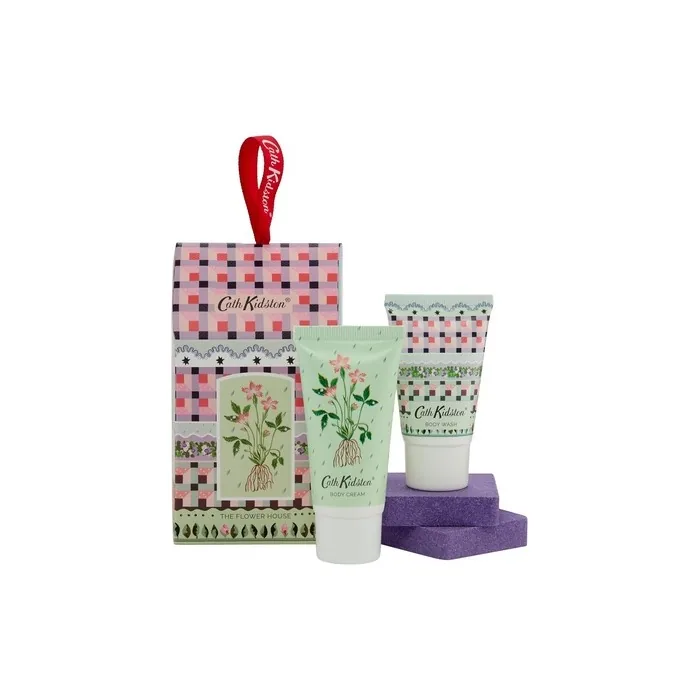 Cath Kidston Roots & Raindrops The Flower House Body Wash And Body Cream 30ml