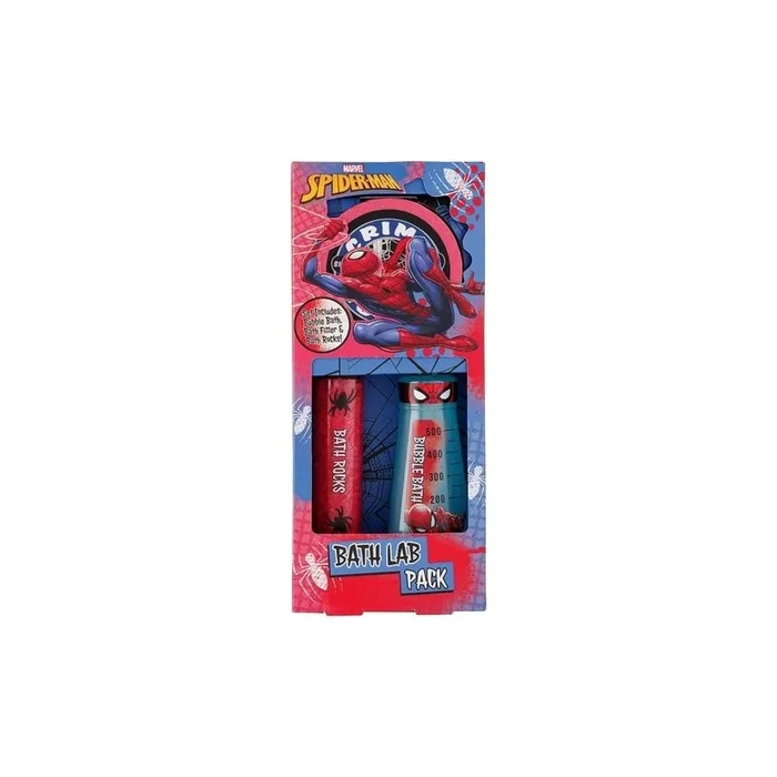 Marvel Spiderman Bath Lab Pack Gift Set