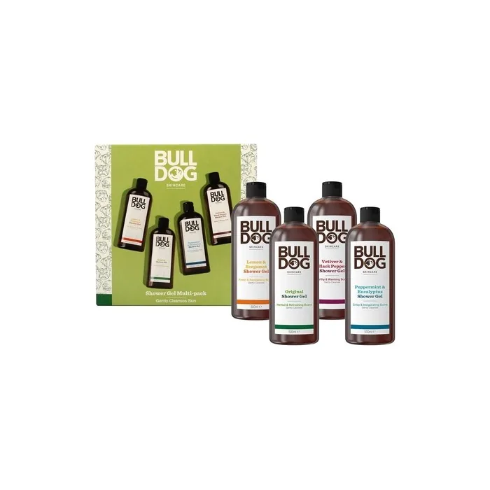 Bulldog Skincare Multi-Fragrance Shower Gel Gift Set for Men