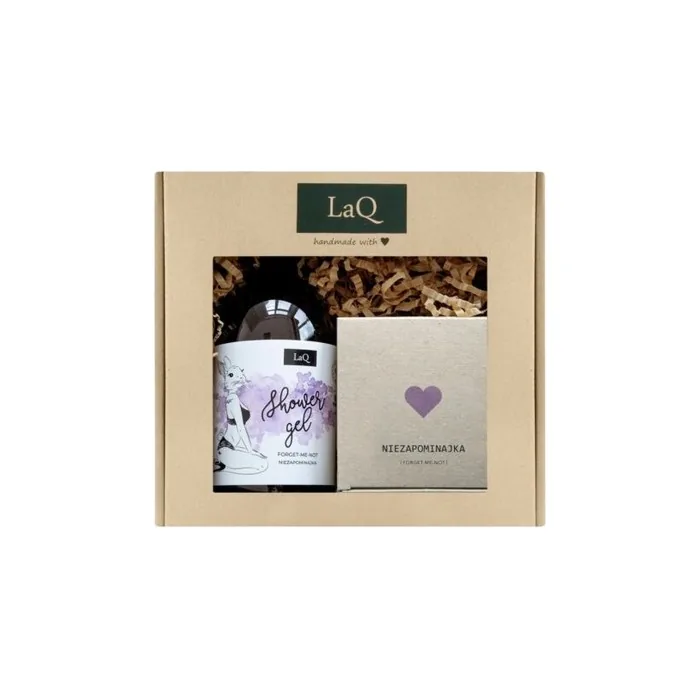LaQ Bunny Gift Set for Women Shower Gel 500ml and Body Butter 200ml