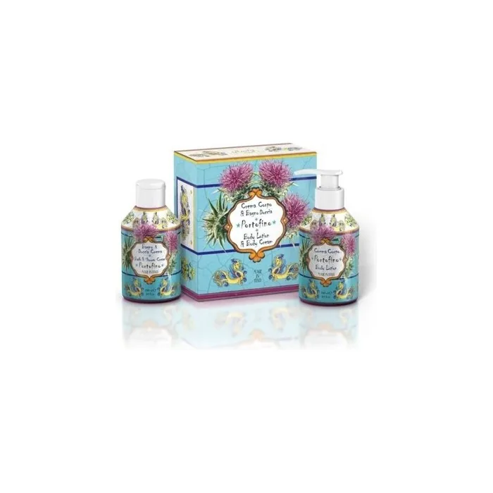 RUDY Le Maioliche Portofino Set Bath & Shower Cream 250ml + Body Lotion 250ml