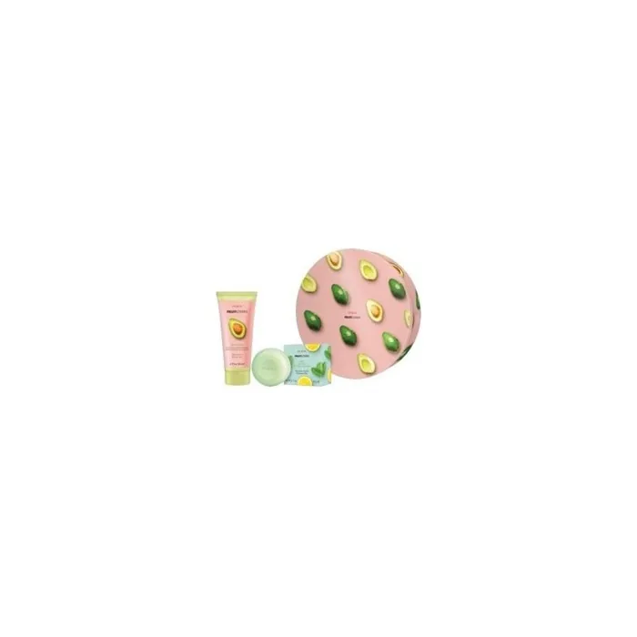 Pupa Gift Box Fruit Lovers Kit II N.001 Avocado - Shower Milk and Solid Shampoo