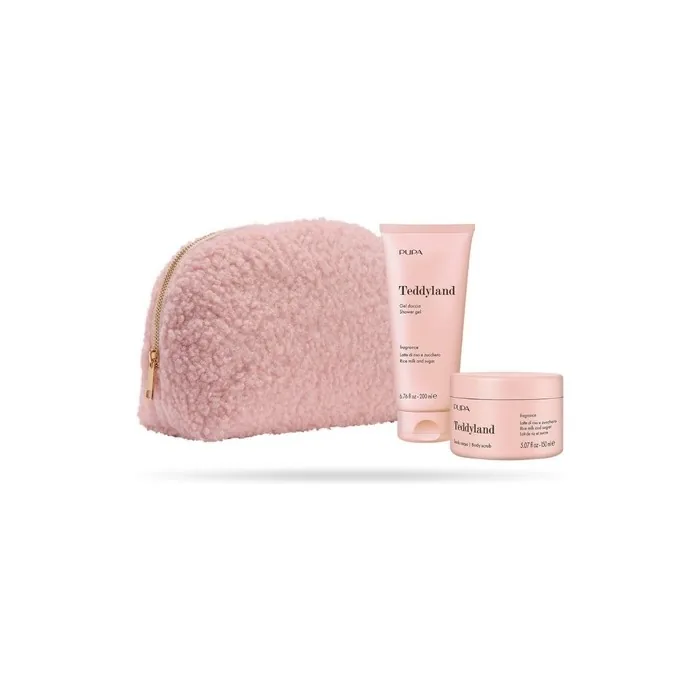 Pupa Teddyland Kit Shower Gel 200ml and Scented Body Scrub 150ml