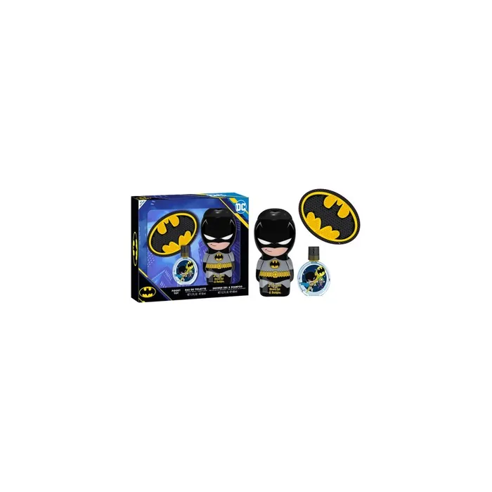 Dc Batman Gift Set Eau De Toilette 50 Milliliters Shower Gel Shampoo 400 Milliliters Fidget Toy
