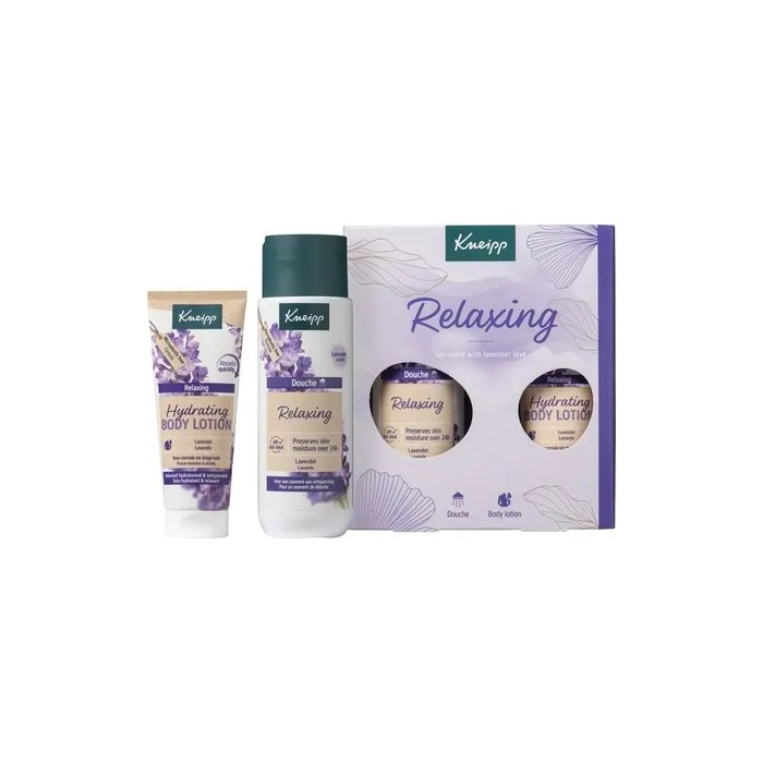 Kneipp Relaxing Moments Gift Set Lavender Shower Gel & Body Lotion