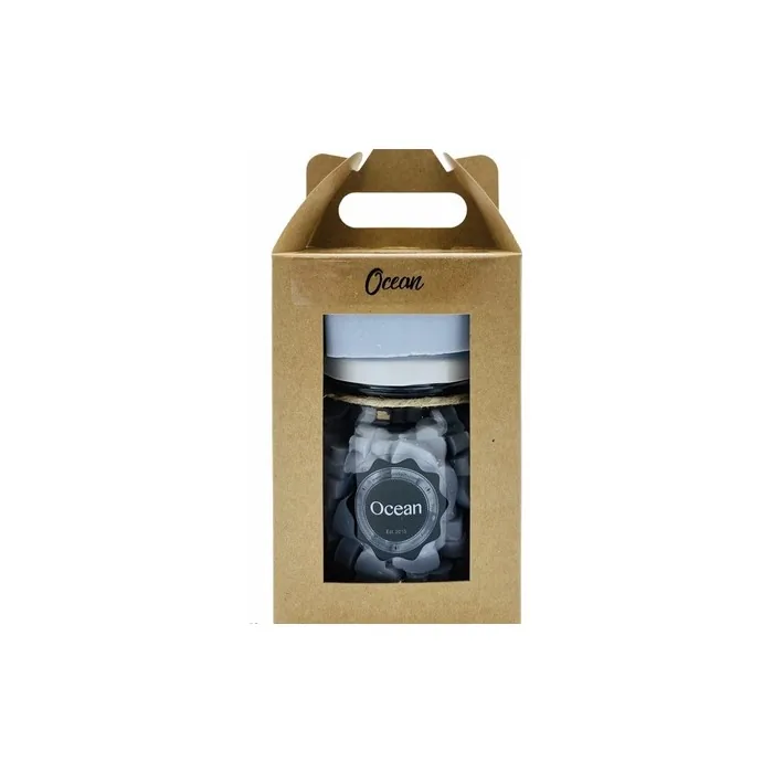 Soap & Gifts Giftset with Pot and Ocean Scented Soap