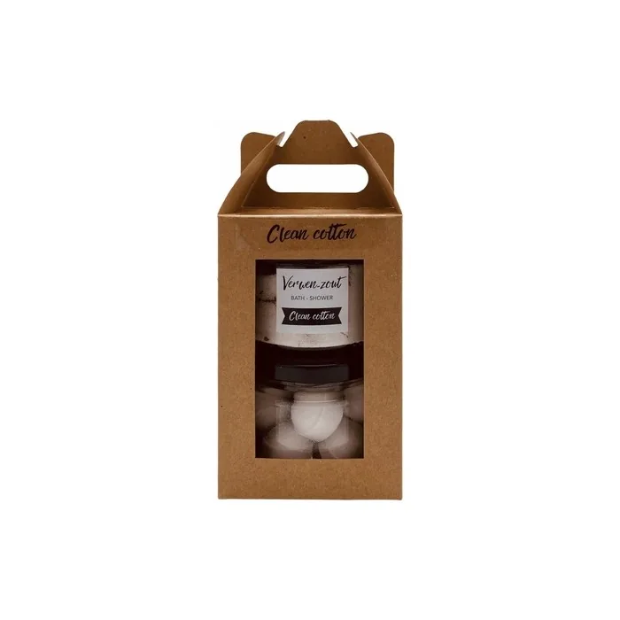Soap & Gifts Giftset Bath & Salt Clean Con Shower & Bath Set