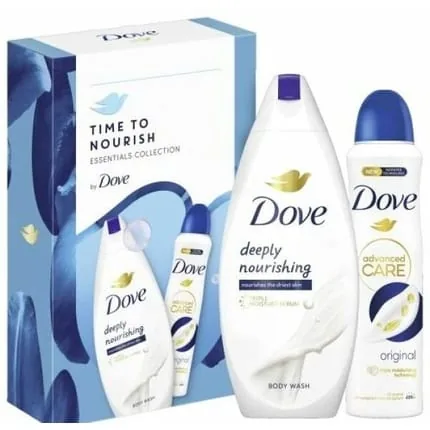 Dove Original Gift Set For Women Shower Gel 250 Ml Deodorant Spray 150 Ml