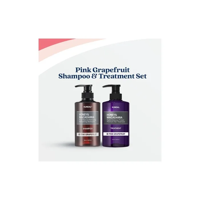 Kundal Honey & Macadamia Pink Grapefruit Set 1000 Ml