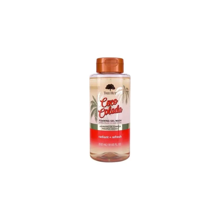 Tree Hut Coco Colada Radiant & Refresh Foaming Gel Wash 18 Oz