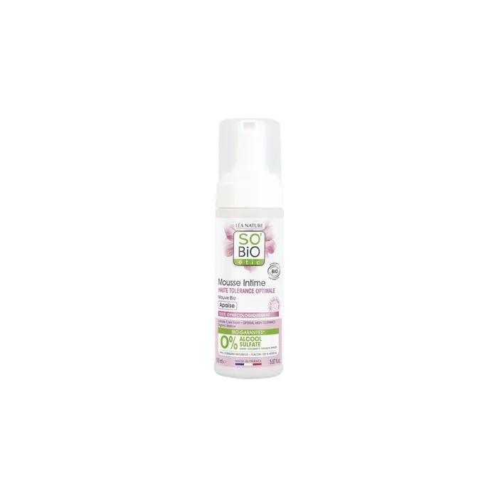 So'bio Etic Intimate Foam Optimal Tolerance Organic Mallow Soothes