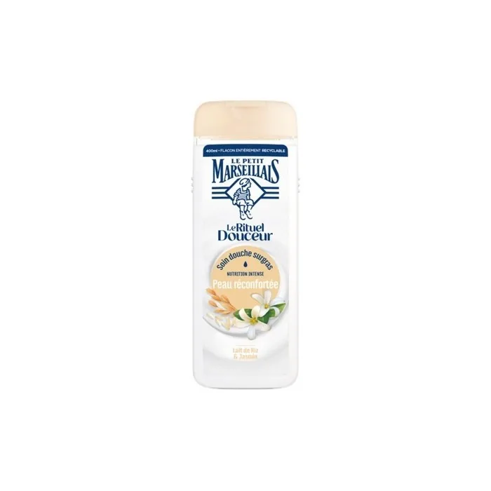 Le Petit Marseillais Shower Care The Softness Ritual Comforted Skin Rice Milk