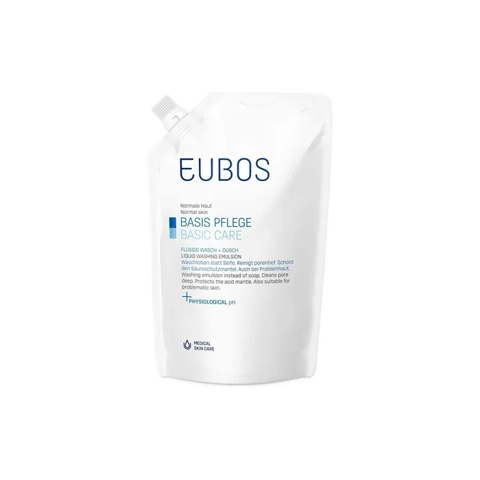 Eubos Liquid Blue Refill Bag Fragrance-Free 400ml