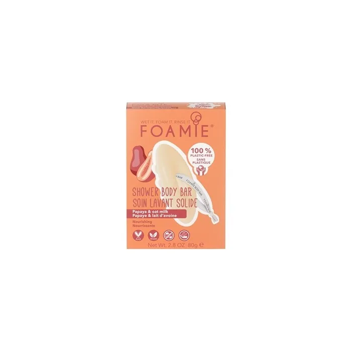 Foamie Oat To Be Smooth 2 In 1 Body Bar Nourishing Shower Soap 80 G