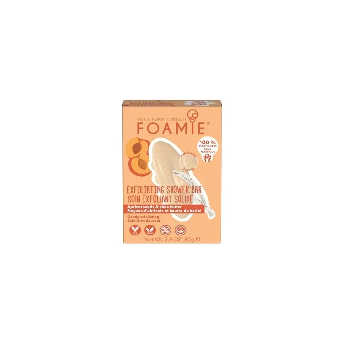 Foamie Shower Body Bar More Than A Peeling Exfoliating Shower Bar 80 G