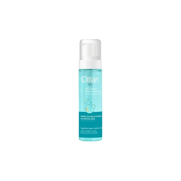 Oillan Moisturizing Cleansing Foam 3in1 200ml