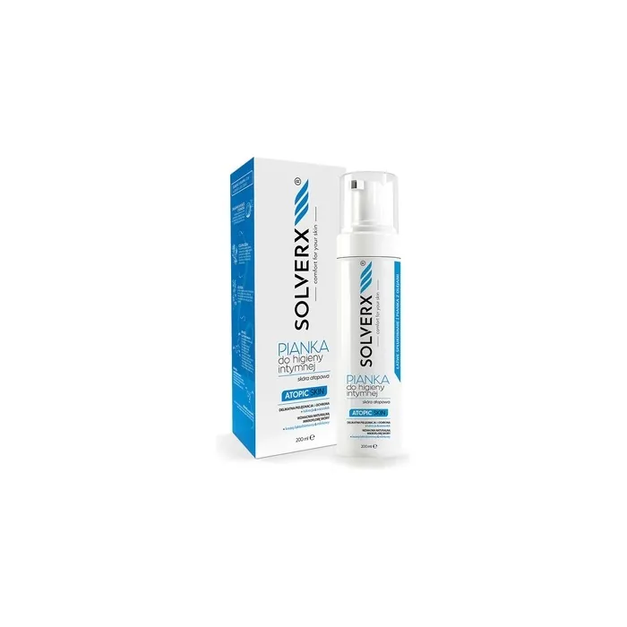 Solverx Atopic Skin Intimate Hygiene Foam For Atopic Skin 200ml