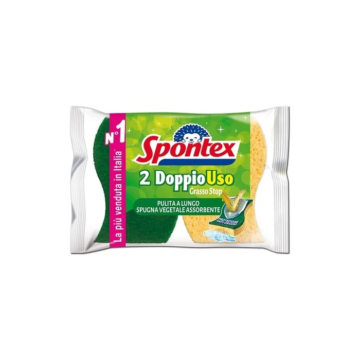 Spontex Double-Use Foam 2 Pack