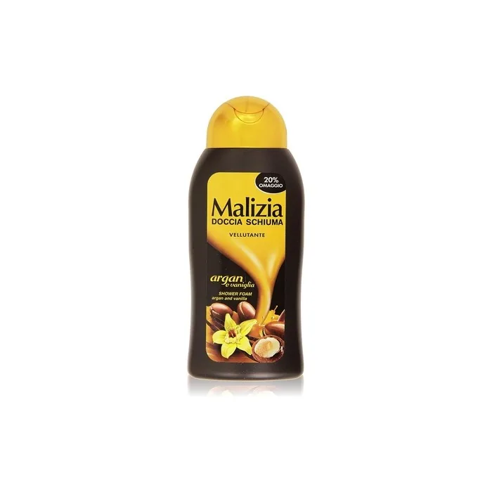 Malizia Shower Foam Smoothing Argan and Vanilla 300ml
