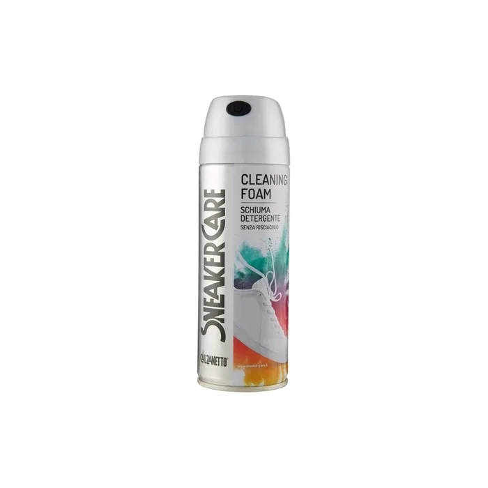 Sneaker Care Cleaning Foam For Cleaning Sneakers, White, 200 Ml