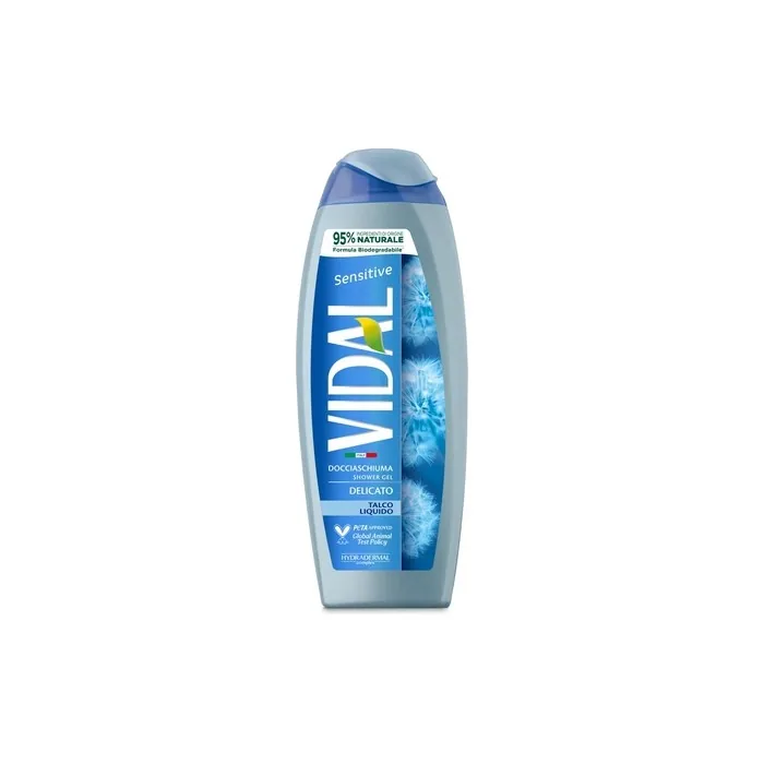 Vidal Sensitive Talc Shower Foam 250ml