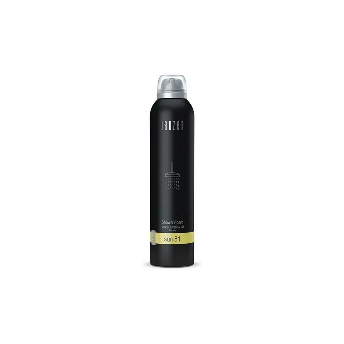 Janzen Sun 81 Shower Foam Mousse Lemon & Yellow Iris 200ml