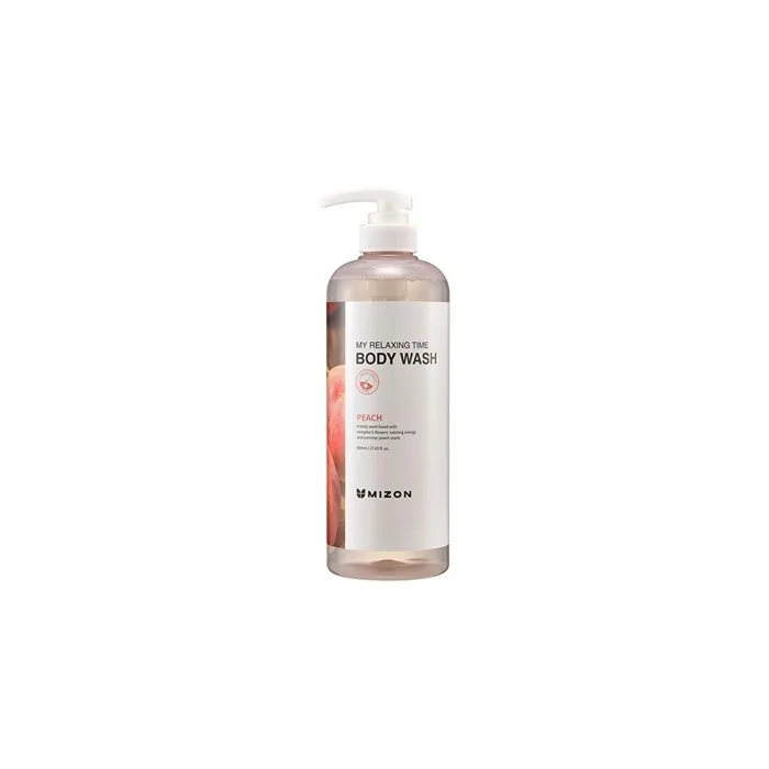 Mizon Peach My Relaxing Time Body Wash 800 Ml