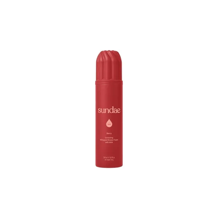 Exfoliating Whipped Shower Foam Berry Foaming Body Wash 8.9 Fl Oz 265ml